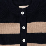 Konges Sløjd A/S Strickblusen blue stripe