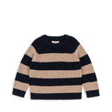 Konges Sløjd A/S Blusen - Strick blue stripe