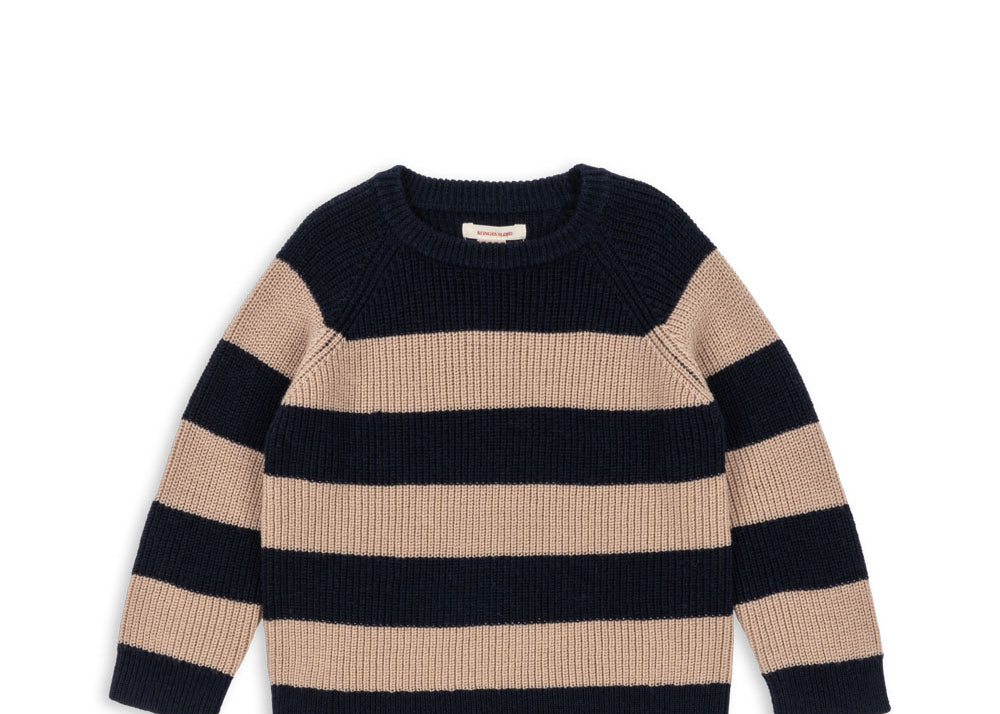 Konges Sløjd A/S Blusen - Strick blue stripe