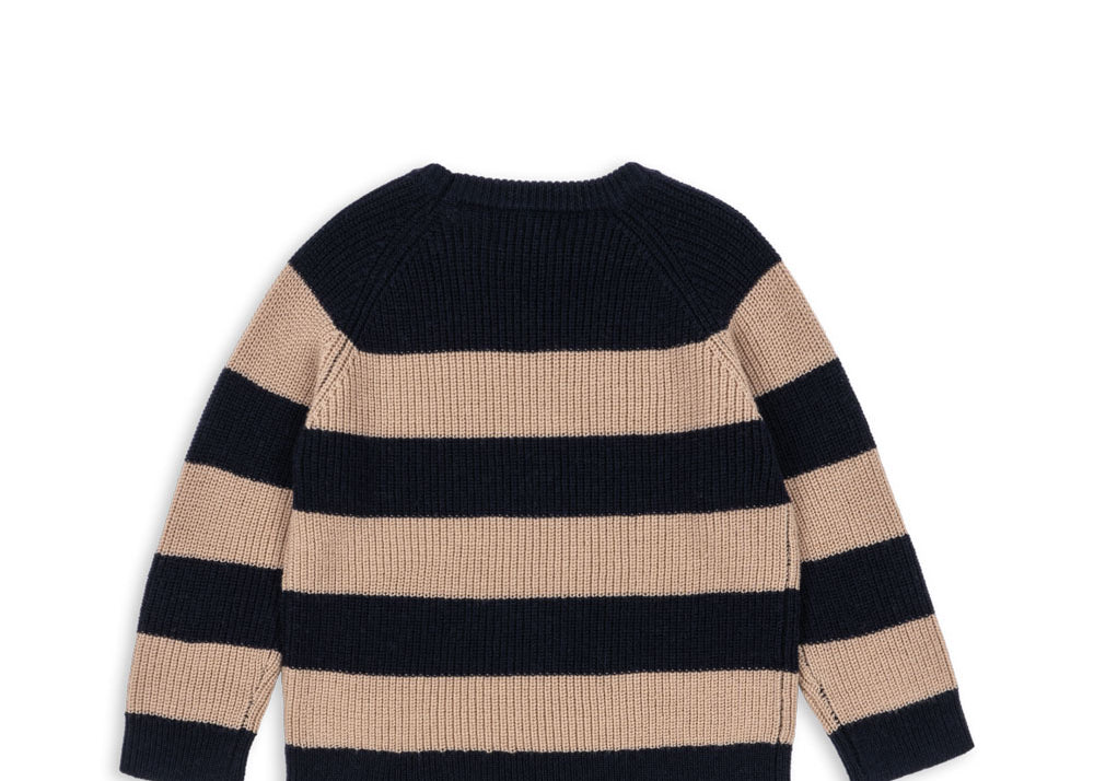 Konges Sløjd A/S Blusen - Strick blue stripe