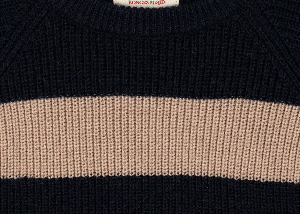 Konges Sløjd A/S Blusen - Strick blue stripe