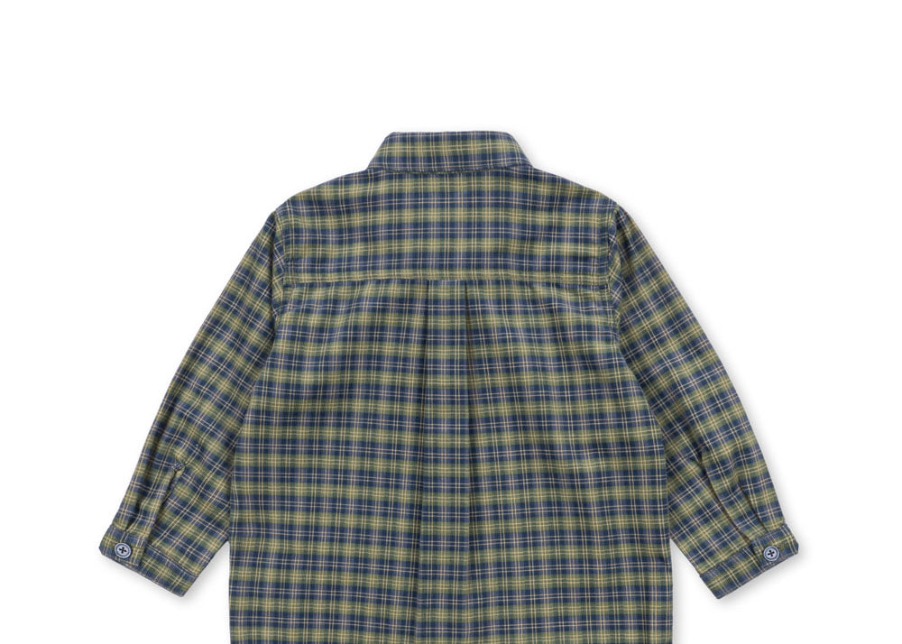 Konges Sløjd A/S Blusen - Gewebt laurel blue check