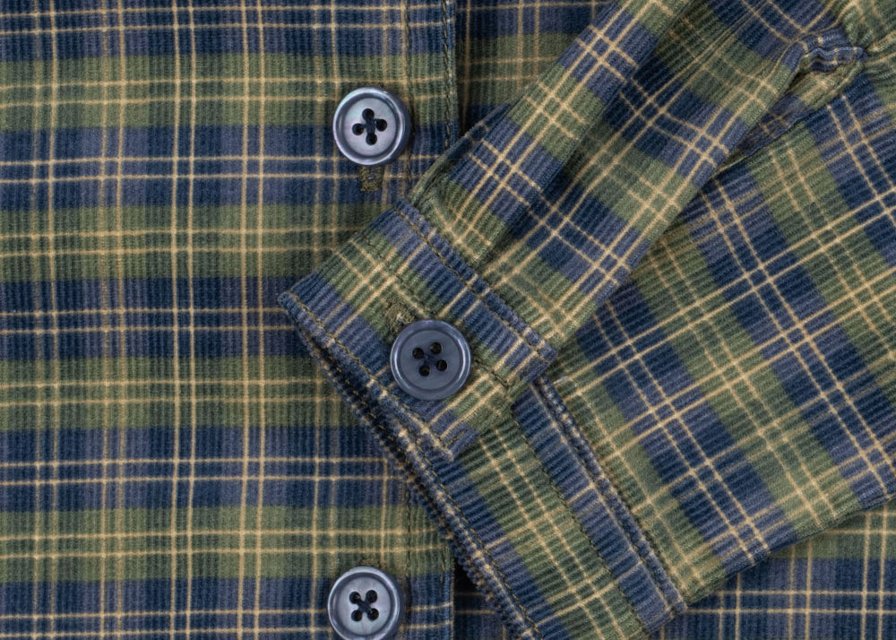 Konges Sløjd A/S Blusen - Gewebt laurel blue check