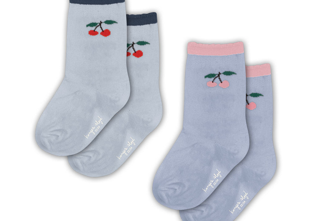 Konges Sløjd A/S Socken blue fog/purple impression