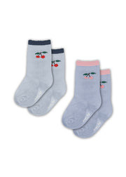 Konges Sløjd A/S Socken blue fog/purple impression