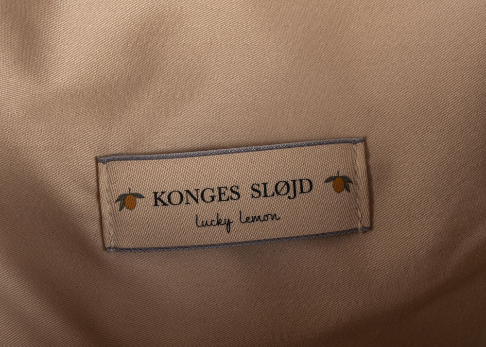 Konges Sløjd A/S Wickeltaschen lemon