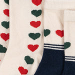 Konges Sløjd A/S Socken heart mix