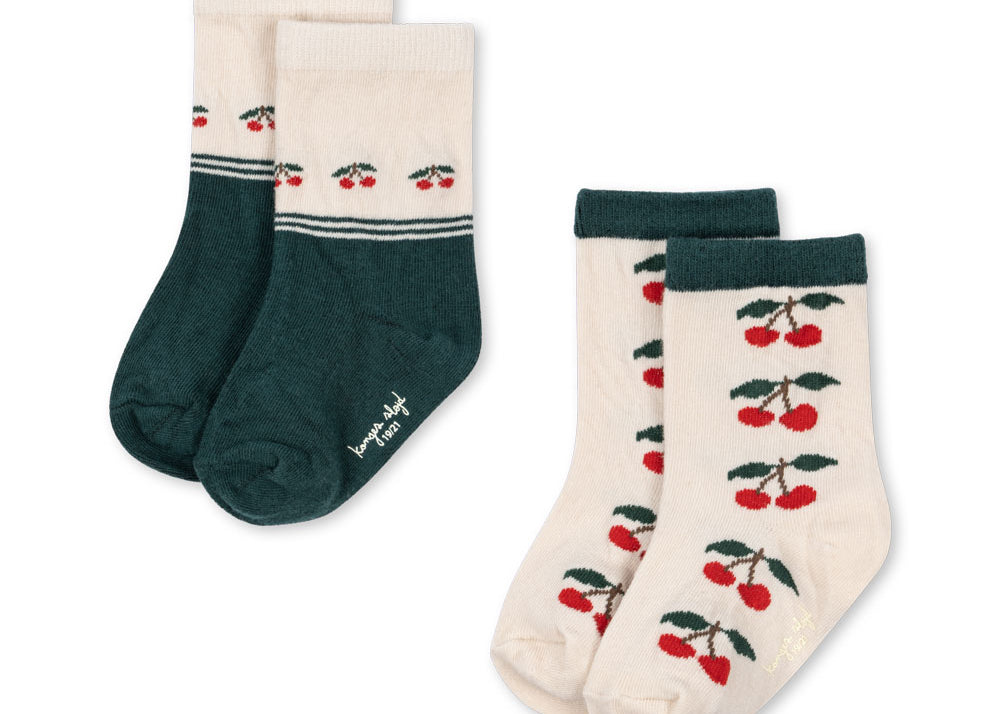 Konges Sløjd A/S Socken cherry mix