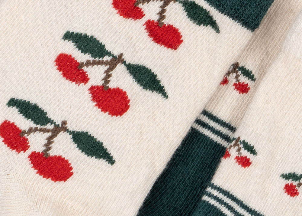 Konges Sløjd A/S Socken cherry mix