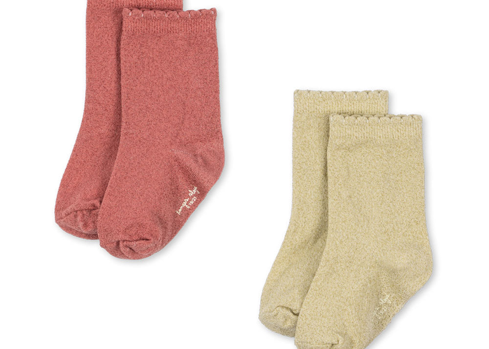 Konges Sløjd A/S Socken eggnog/rosette