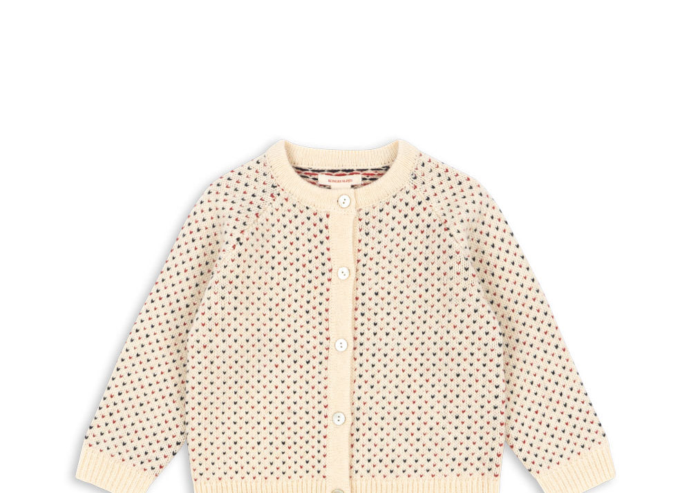 Konges Sløjd A/S Strickblusen off white