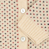 Konges Sløjd A/S Strickblusen off white