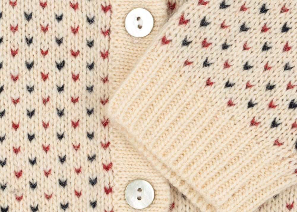 Konges Sløjd A/S Strickblusen off white