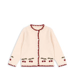 Konges Sløjd A/S Strickblusen off white
