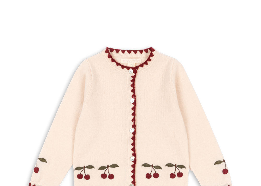 Konges Sløjd A/S Strickblusen off white