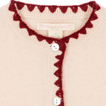 Konges Sløjd A/S Strickblusen off white