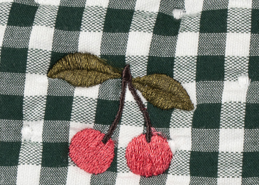 Konges Sløjd A/S Puppen Accessoires green check