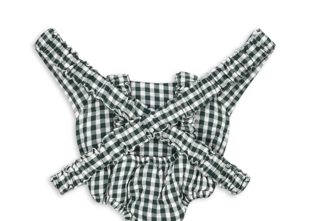 Konges Sløjd A/S Puppen Accessoires green check