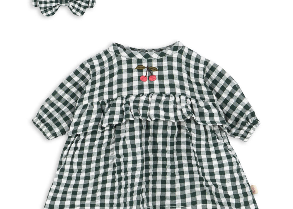 Konges Sløjd A/S Puppen Accessoires green check