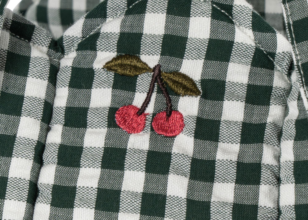 Konges Sløjd A/S Puppen Accessoires green check