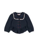 Konges Sløjd A/S Blusen - Gewebt dark navy