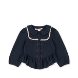 Konges Sløjd A/S Blusen - Gewebt dark navy
