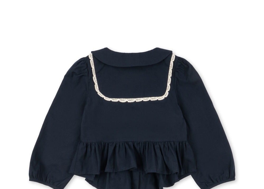 Konges Sløjd A/S Blusen - Gewebt dark navy