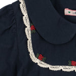 Konges Sløjd A/S Blusen - Gewebt dark navy