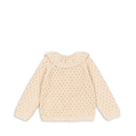 Konges Sløjd A/S Strickblusen buttercream
