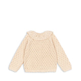 Konges Sløjd A/S Strickblusen buttercream