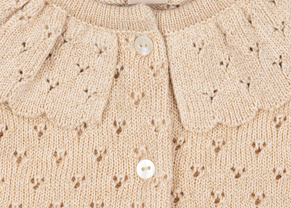 Konges Sløjd A/S Strickblusen buttercream