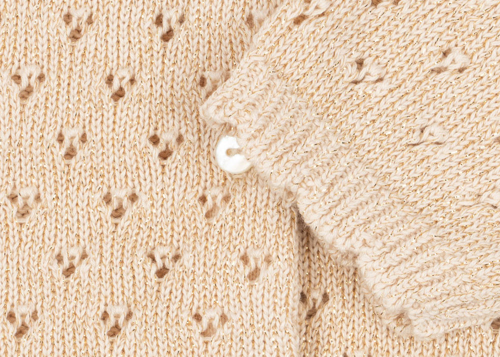 Konges Sløjd A/S Strickblusen buttercream