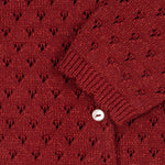 Konges Sløjd A/S Strickblusen red dahlia