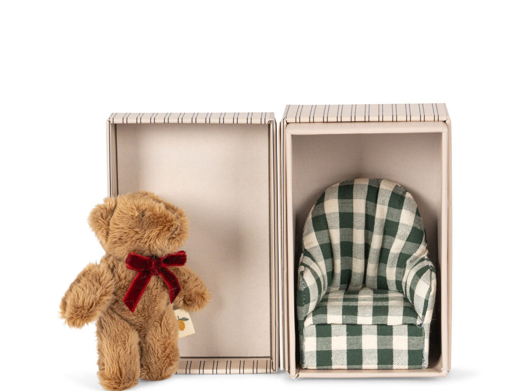 Konges Sløjd A/S TEDDY BEARS green check