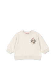 Konges Sløjd A/S Blusen - Jersey off white melange
