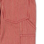 Konges Sløjd A/S Hosen - Gewebt milk rouge stripe