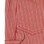 Konges Sløjd A/S Hosen - Gewebt milk rouge stripe