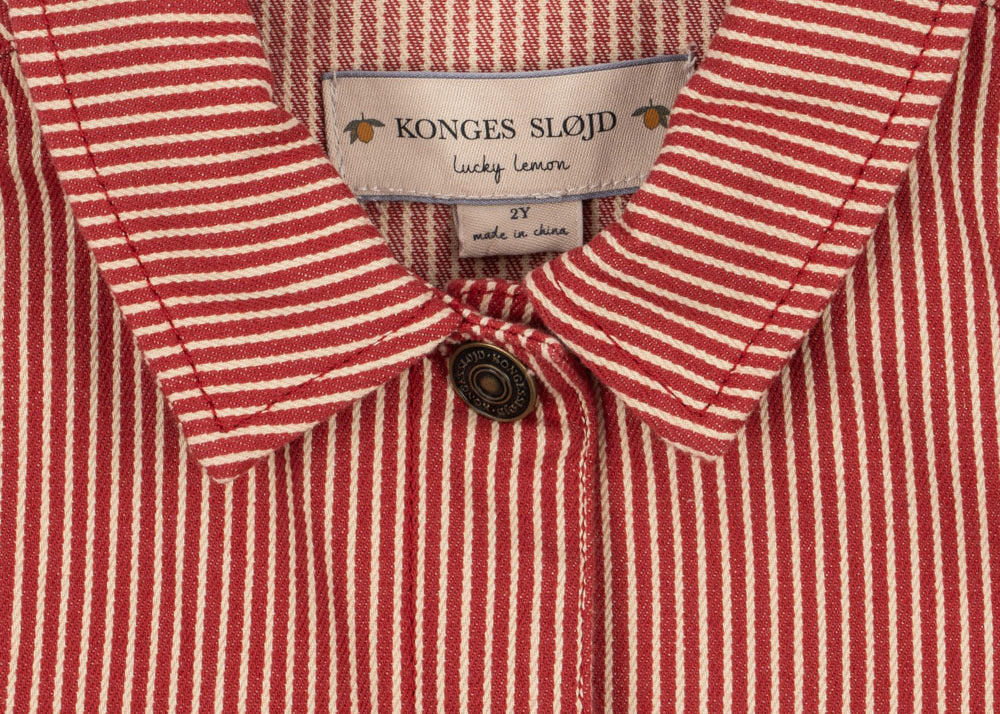 Konges Sløjd A/S Jacken und Weste - Gewebt milk rouge stripe