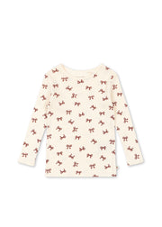 Konges Sløjd A/S Blusen - Jersey bow rouge