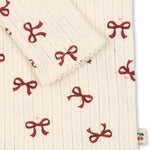 Konges Sløjd A/S Blusen - Jersey bow rouge