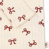 Konges Sløjd A/S Blusen - Jersey bow rouge