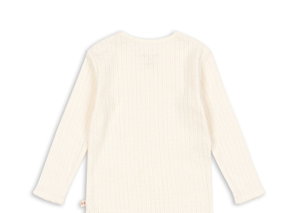 Konges Sløjd A/S Blusen - Jersey buttercream