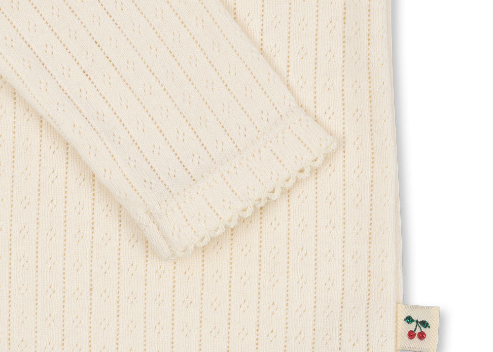 Konges Sløjd A/S Blusen - Jersey buttercream