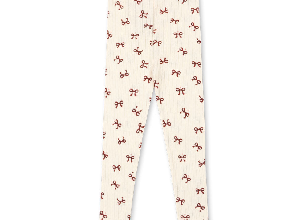 Konges Sløjd A/S Hosen - Jersey bow rouge