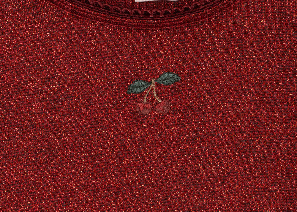 Konges Sløjd A/S Blusen - Jersey red dahlia