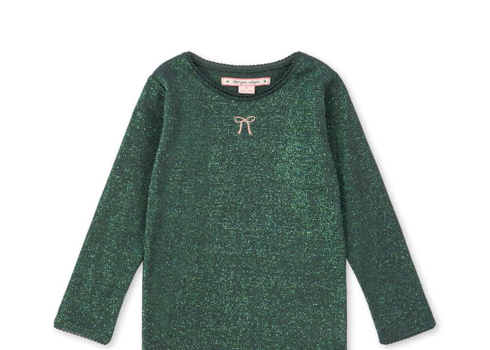 Konges Sløjd A/S Blusen - Jersey jungle green