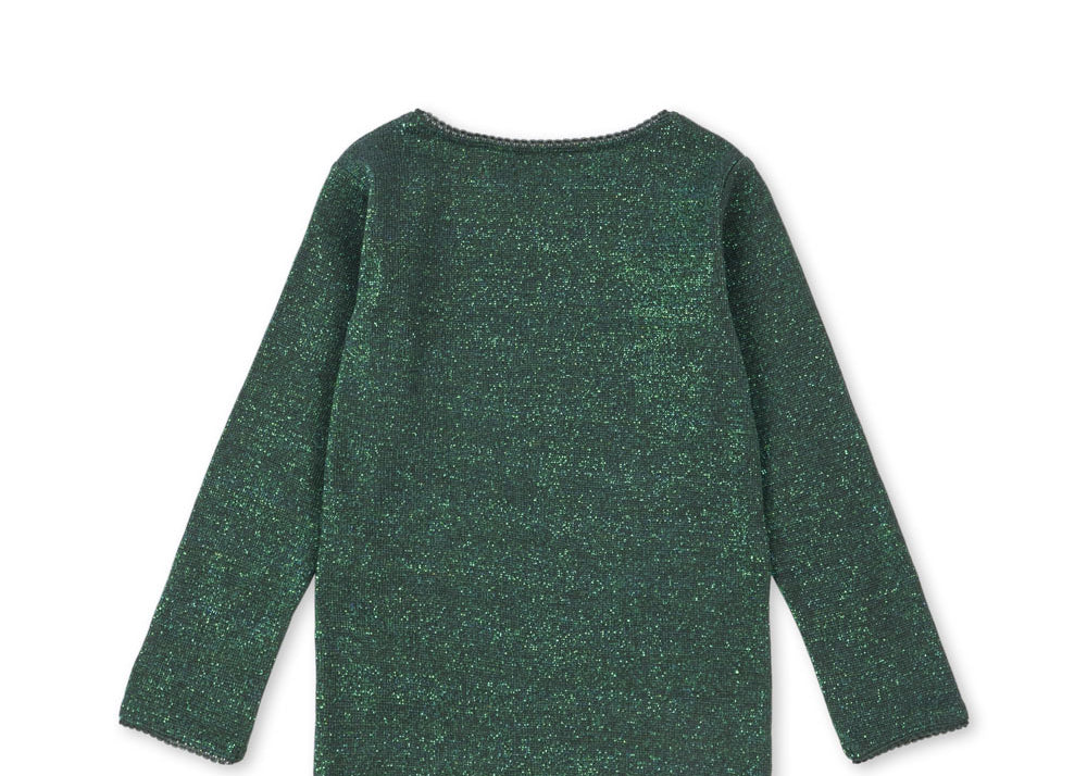 Konges Sløjd A/S Blusen - Jersey jungle green