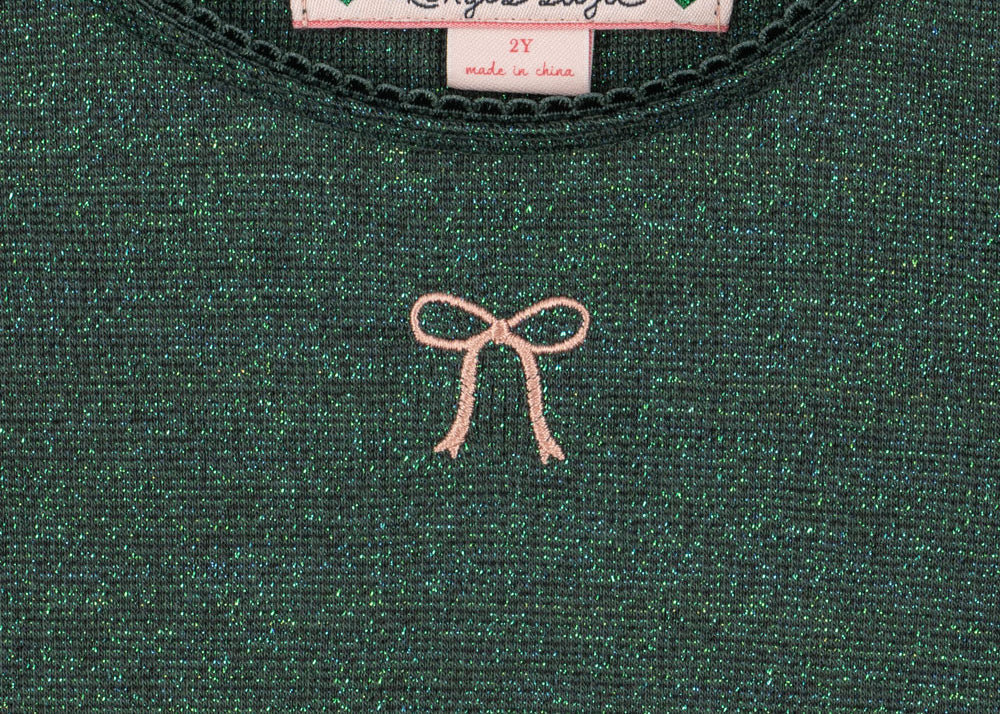 Konges Sløjd A/S Blusen - Jersey jungle green