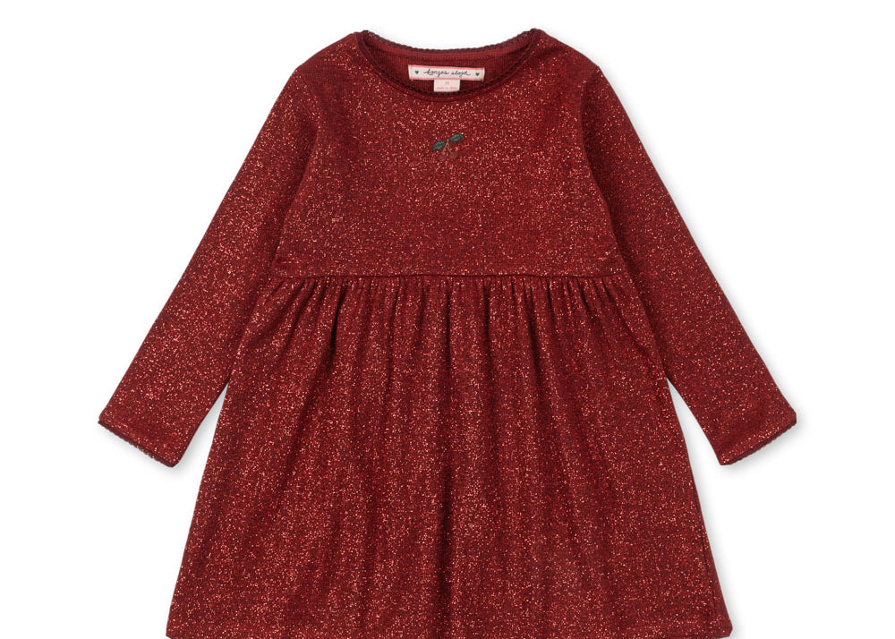 Konges Sløjd A/S JERSEY DRESSES red dahlia