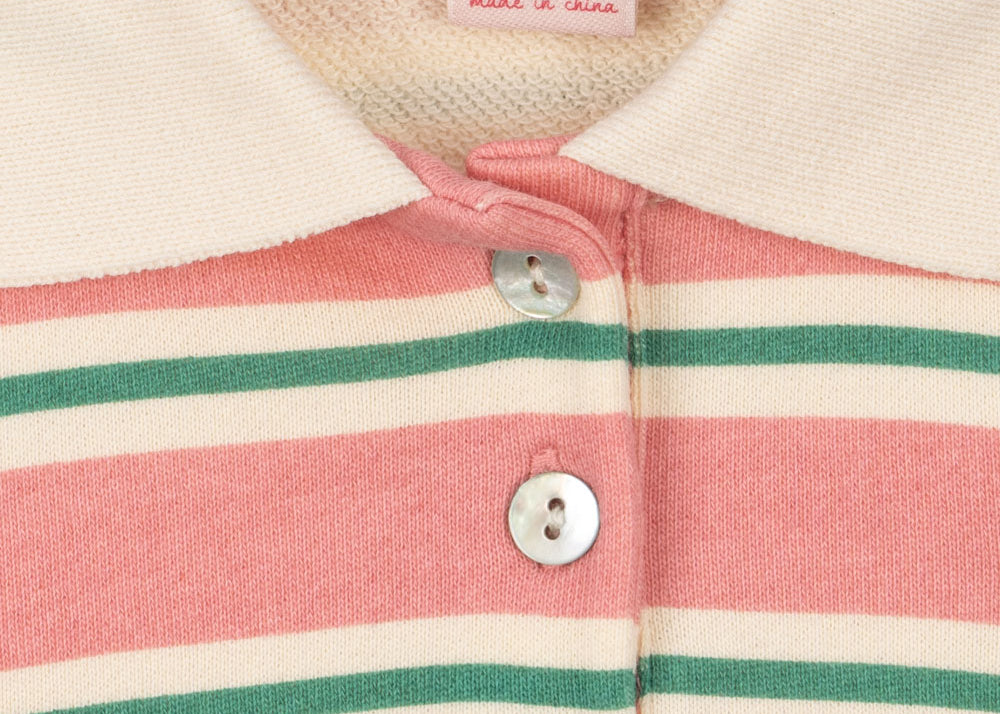 Konges Sløjd A/S Einteiler und Jumpsuits - Jersey blush bound stripe